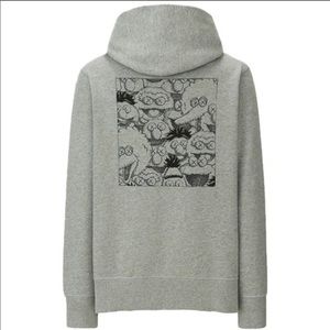 KAWS x Uniqlo x SESAME STREET hoodie
